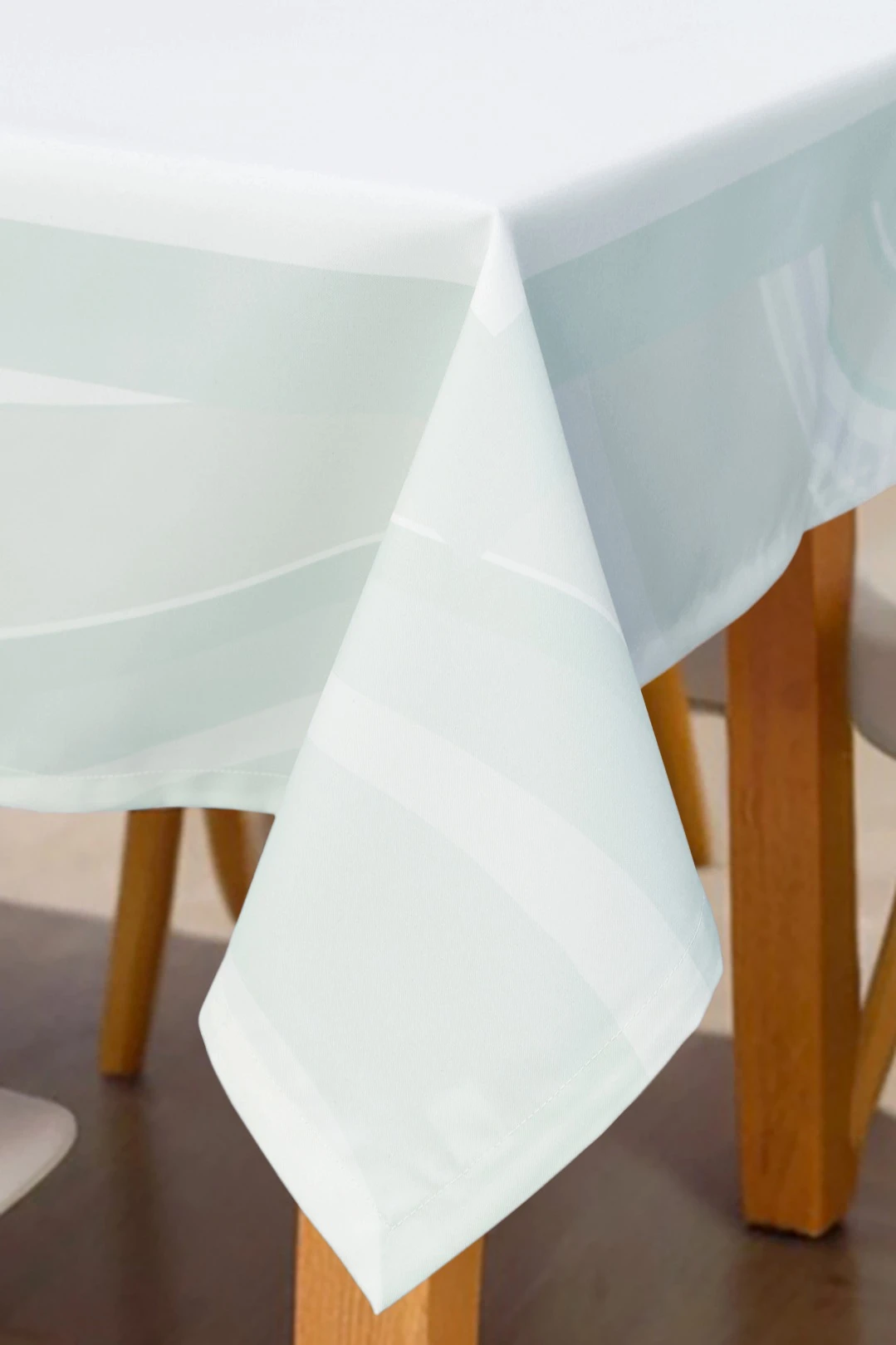 Скатерть прямоугольная 130х200 см, с полной запечаткой (полиэстер) "Sky"#2