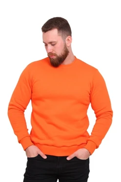 Купить толстовку Тревис унисекс оранжевую