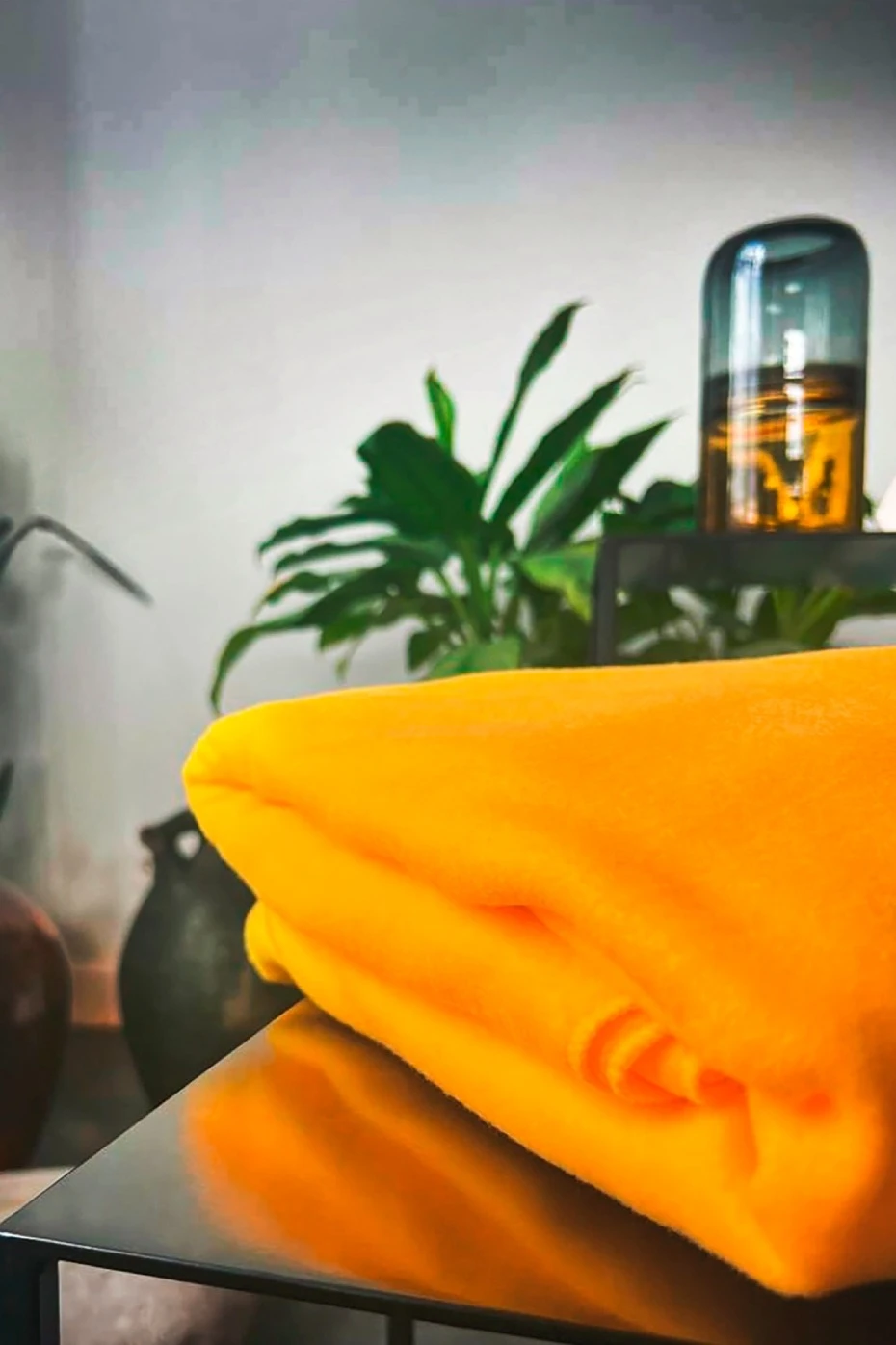 Купить флисовый плед Классик однотонный