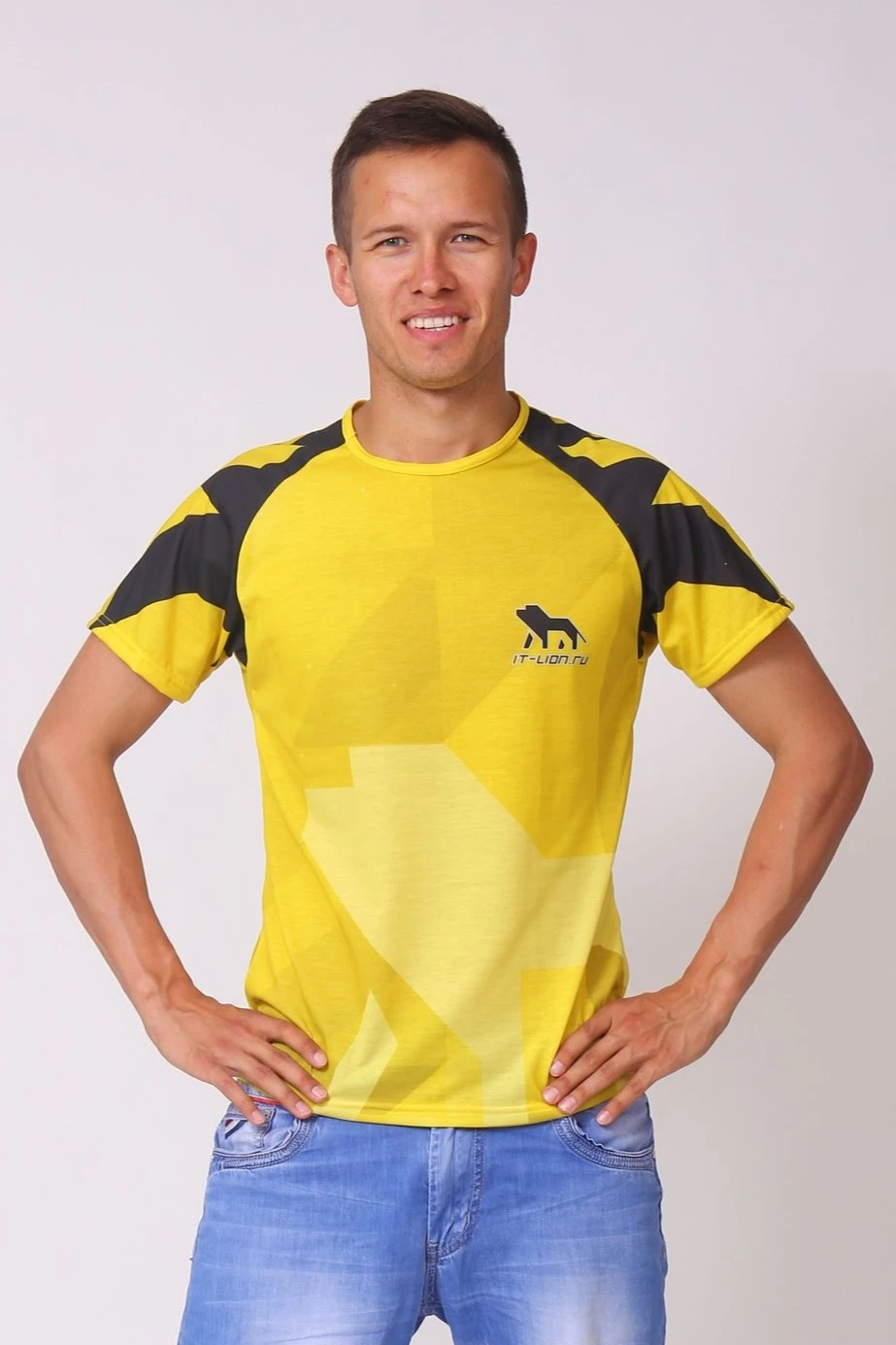 Футболка Спэйс O-ворот унисекс с полной запечаткой (полиэстер)#1