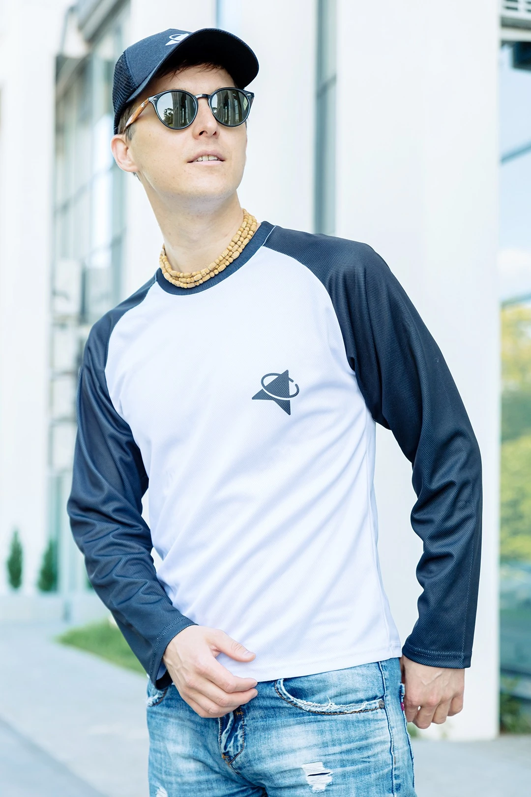 Купить лонгслив Спэйс Плюс унисекс с полной запечаткой