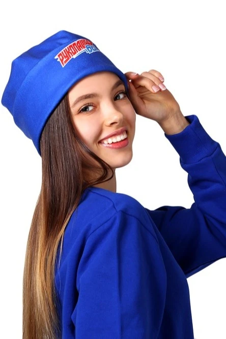 Шапка Лофт флисовая двухслойная взрослая, с полной запечаткой "Dogfight"#5 Шапка Лофт флисовая двухслойная взрослая, с полной запечаткой "Dogfight"#5