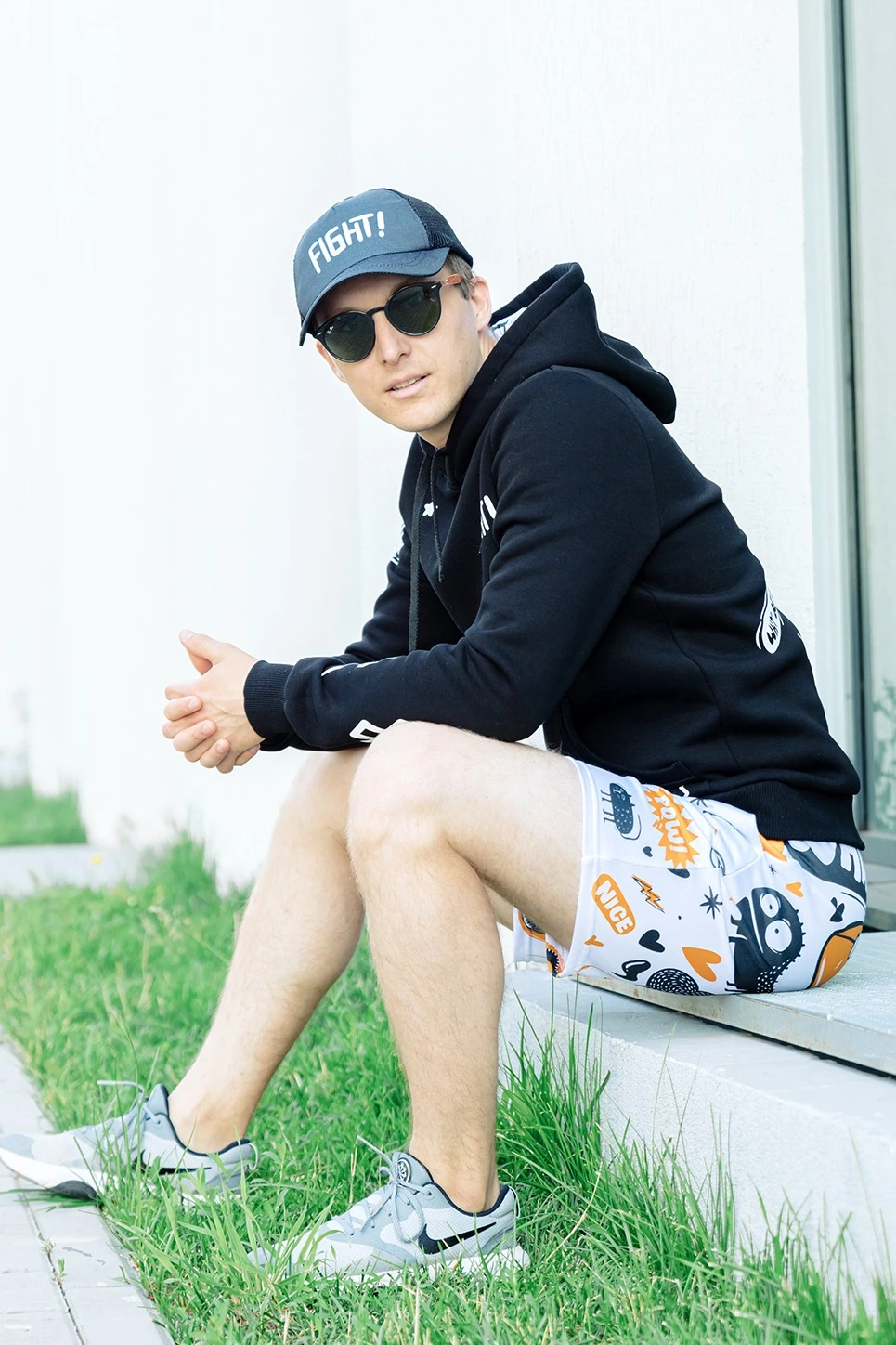 Бейсболка Вестерн облегченная с печатью на всей поверхности (полиэстер) "Fight"#1