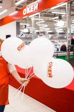 Купить воздушный шар В85 пастель "Окей"