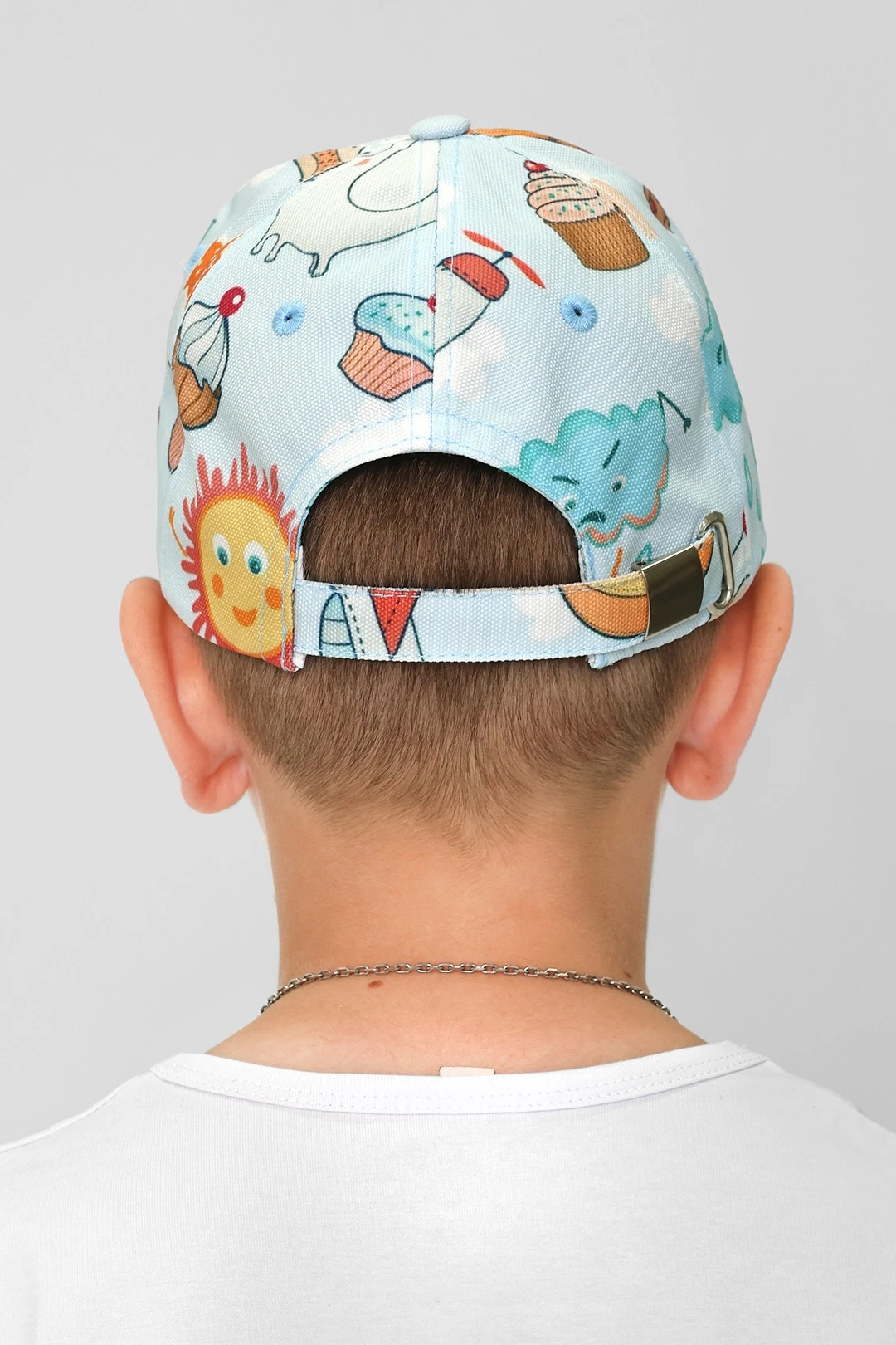 Бейсболка Стандарт детская с полной запечаткой (полиэстер)#4 Бейсболка Стандарт детская с полной запечаткой (полиэстер)#4