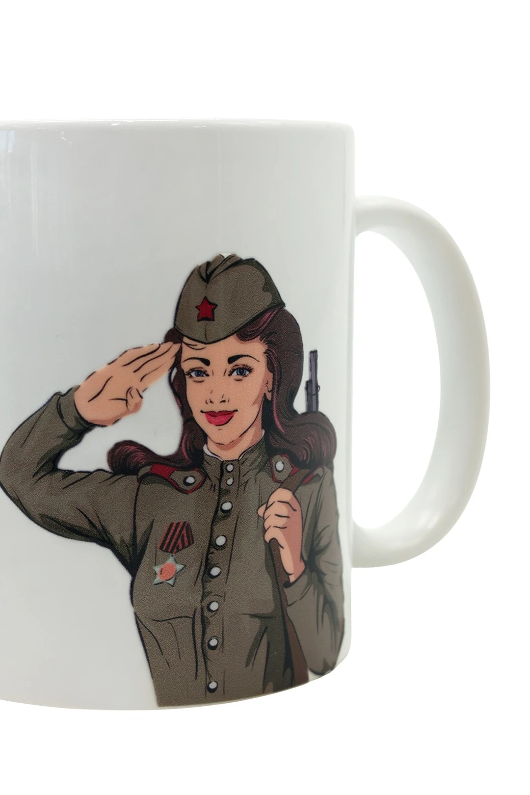 Кружка с печатью "Happy Victory Day"#1