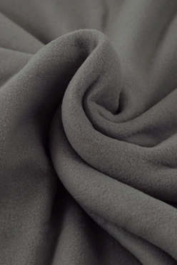 Купить флисовый плед Классик однотонный темно-серый