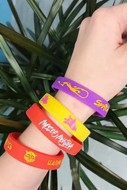 Купить силиконовый браслет детский