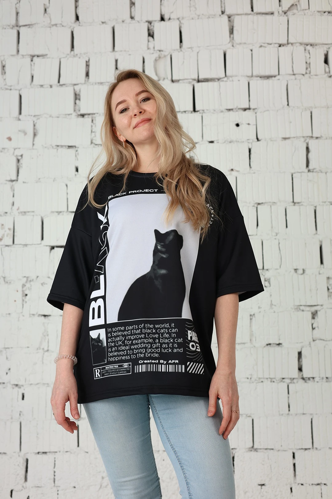 Купить футболку Макс оверсайз унисекс из кулирки с полной запечаткой "Black Project" Купить футболку Макс оверсайз унисекс из кулирки с полной запечаткой "Black Project"