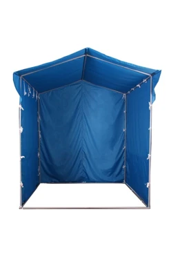 Палатка для промоакции и торговли однотонная  (с козырьком) 2х2 м#1