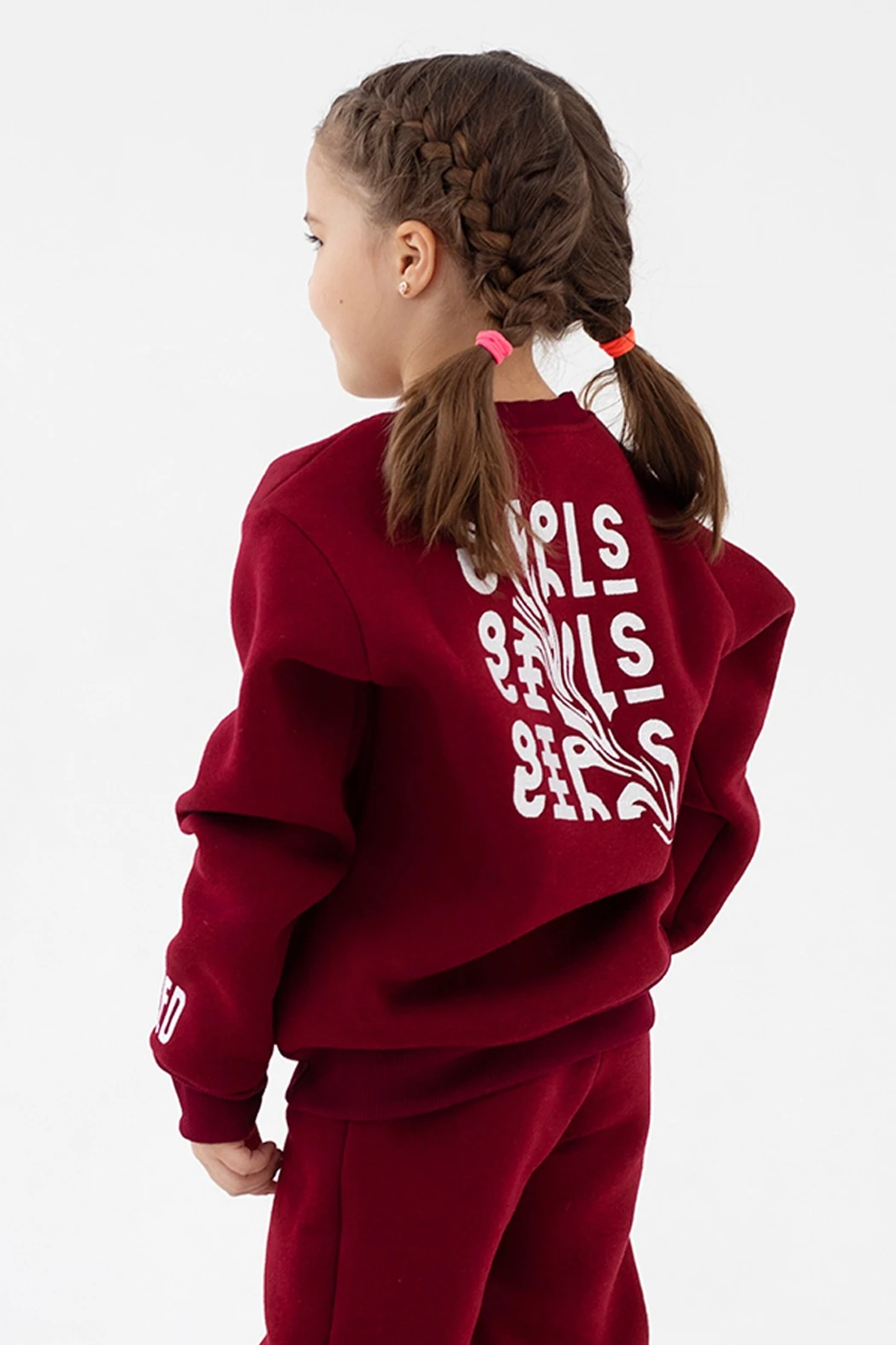 Свитшот Тревис из футера детский, однотонный#2