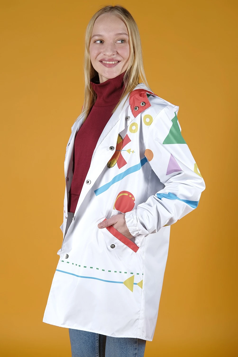 Ветровка Энерджи унисекс с полной запечаткой "Banan"#1