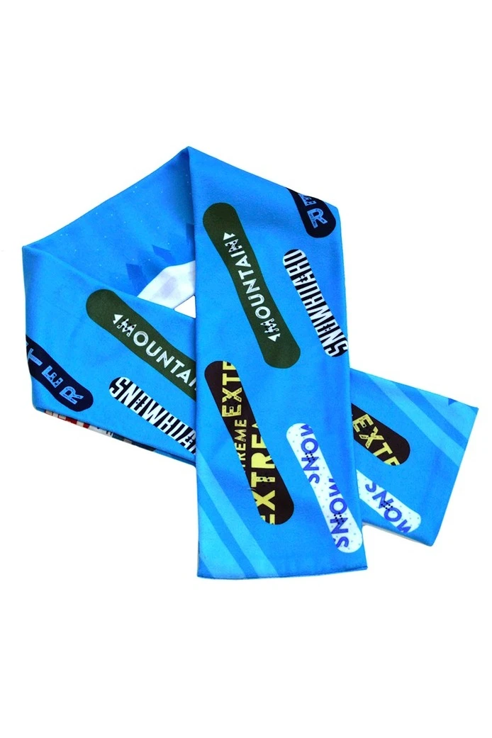 Шарф двухслойный 15х120 см, с полной запечаткой "Extreme"#4 Шарф двухслойный 15х120 см, с полной запечаткой "Extreme"#4