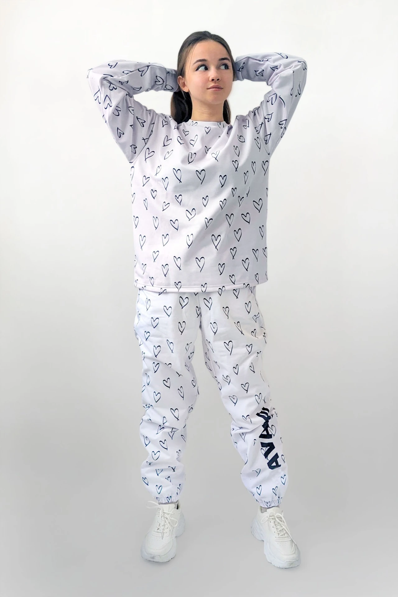 Спортивный костюм Джонатан унисекс из футера с полной запечаткой#6