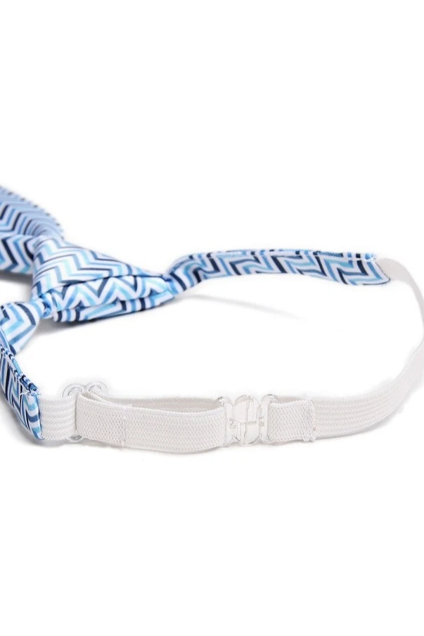 Галстук Райт на фурнитуре мужской, с полной запечаткой "Phase"#1