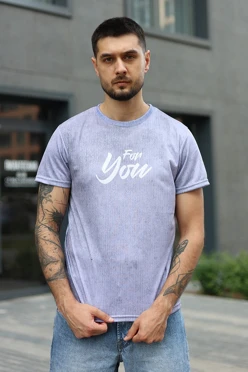 Купить футболку Гэлэкси унисекс из примы с полной запечаткой "For You"