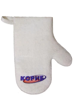 Купить рукавицу банную однотонная