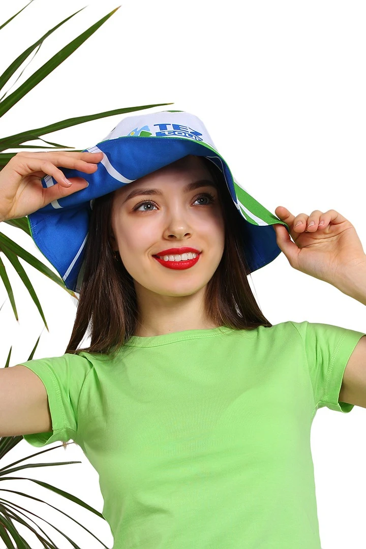 Панама Эквадор с широкими полями, с полной запечаткой "Tez tour"#1 Панама Эквадор с широкими полями, с полной запечаткой "Tez tour"#1