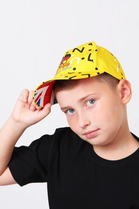 Бейсболка Стандарт детская с полной запечаткой (полиэстер) "Butterfly"#1 Бейсболка Стандарт детская с полной запечаткой (полиэстер) "Butterfly"#1