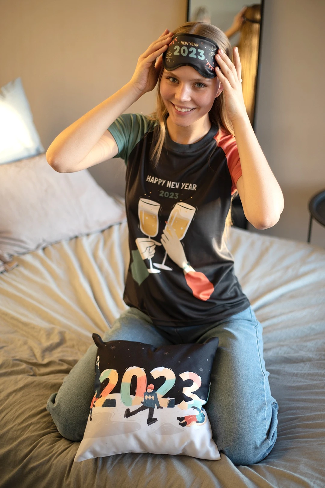 Маска для сна Мираж 9х18 см "2023"#3