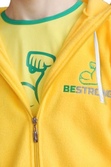 Толстовка Харисон флисовая с капюшоном унисекс, однотонная "Bestrong"#2 Толстовка Харисон флисовая с капюшоном унисекс, однотонная "Bestrong"#2