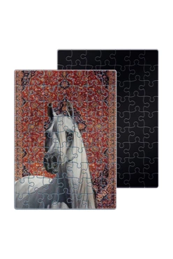 Купить пазл магнитный А5 с принтом "Horse"