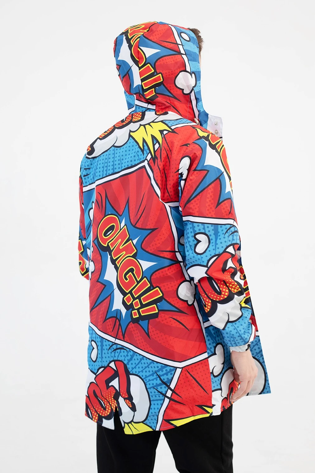 Ветровка Энерджи унисекс с полной запечаткой "OMG"#3