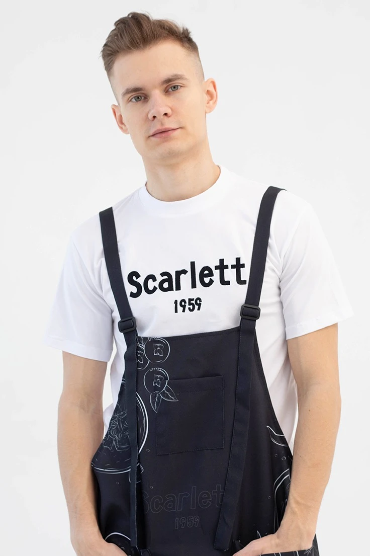 Футболка Степ унисекс однотонная "Scarlett"#6 Футболка Степ унисекс однотонная "Scarlett"#6