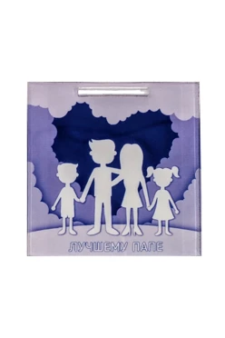 Медаль из акрила АС5012 Квадрат 50 мм с печатью#1