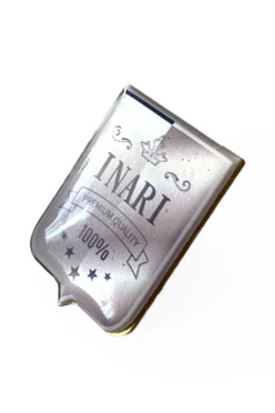 Купить значок заливной Герб 30х22 мм, с принтом "Premium"