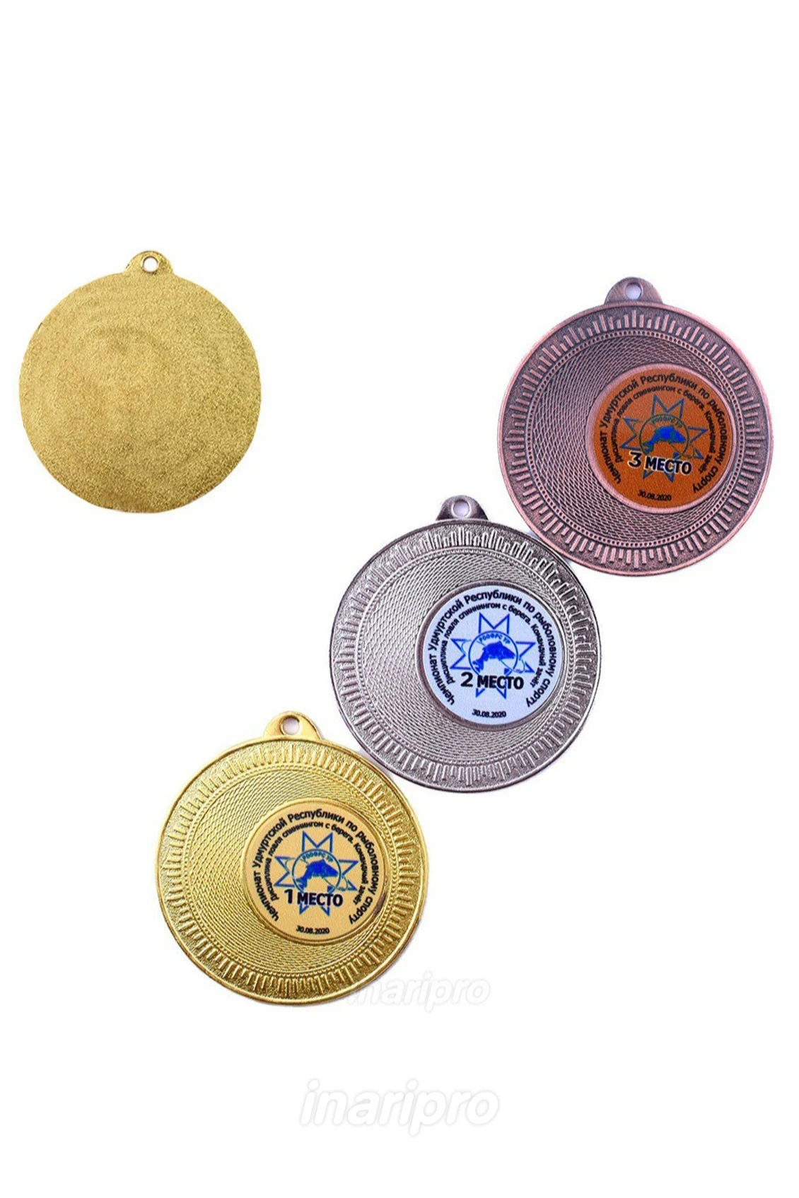 Купить медаль МК369 50мм с шильдом 25мм