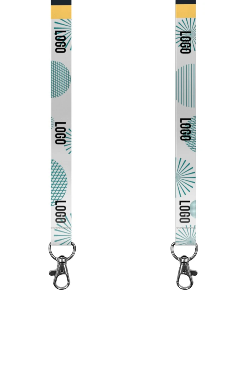 Купить ленту для бейджа атлас ширина 2 см, с карабином-люкс, с печатью "Work for you"