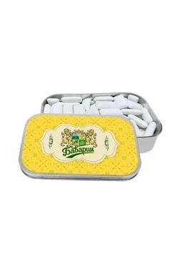 Купить жевательную резинку Dirol в жестяной банке с логотипом, 80г