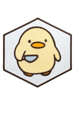 Купить шеврон Многоугольник с вышивкой 10х10 см