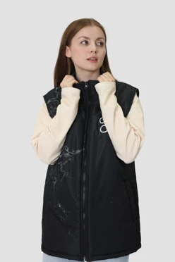 Купить жилет Детройт без капюшона унисекс, с полной запечаткой "Good"