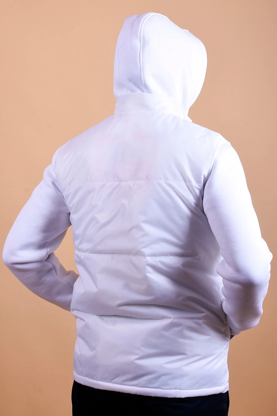 Жилет Оливер на синтепоне со стежкой унисекс, однотонный "Texas Hunter"#2