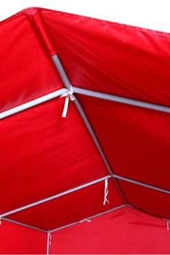 Палатка для промоакций и торговли однотонная (с козырьком) 2х3 м#2