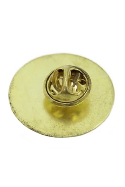 Значок заливной Круг диаметр 15 мм, с печатью#2