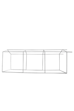 Палатка для промоакции и торговли (с козырьком) 2х6 м#2