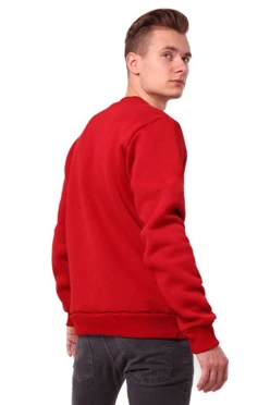 Купить толстовку Тревис унисекс красную
