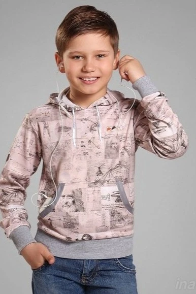 Худи Томми детский с карманами, с полной запечаткой#2 Худи Томми детский с карманами, с полной запечаткой#2