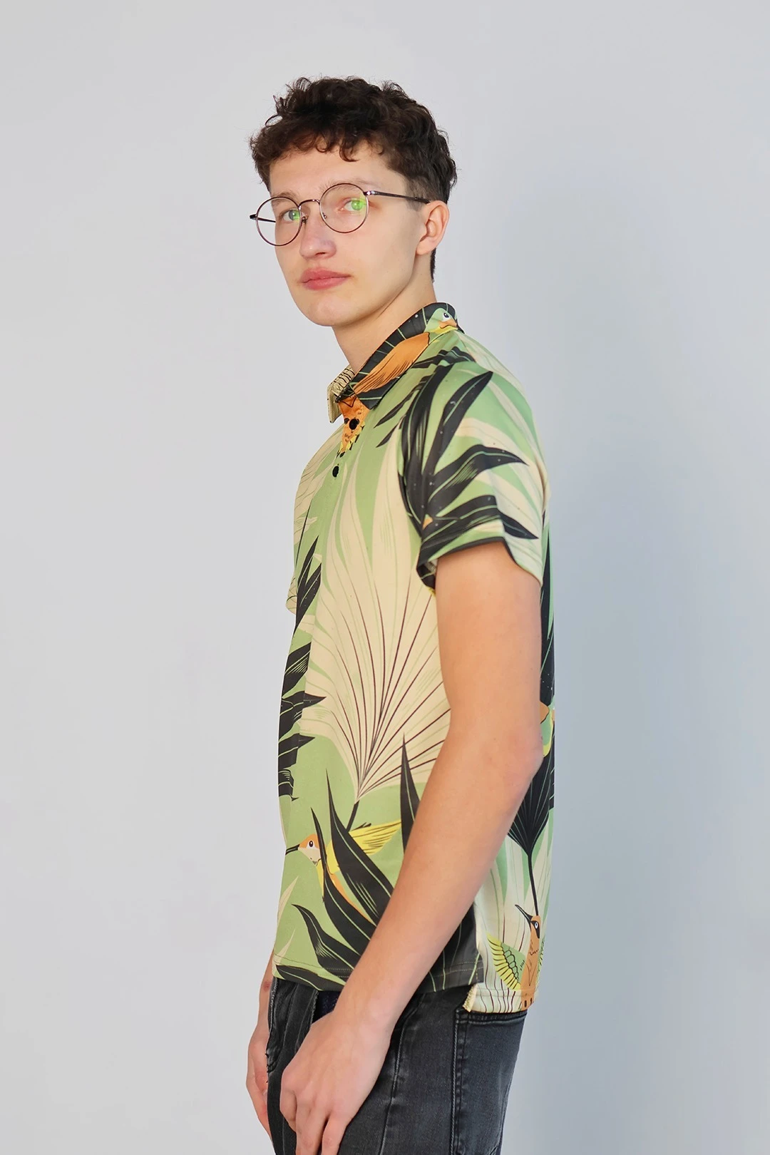 Поло Стар из ники унисекс с полной запечаткой (полиэстер)#1