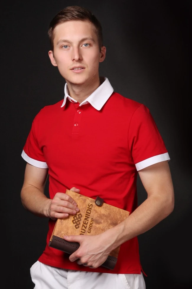 Поло Найт унисекс комбинированная (хлопок)#1