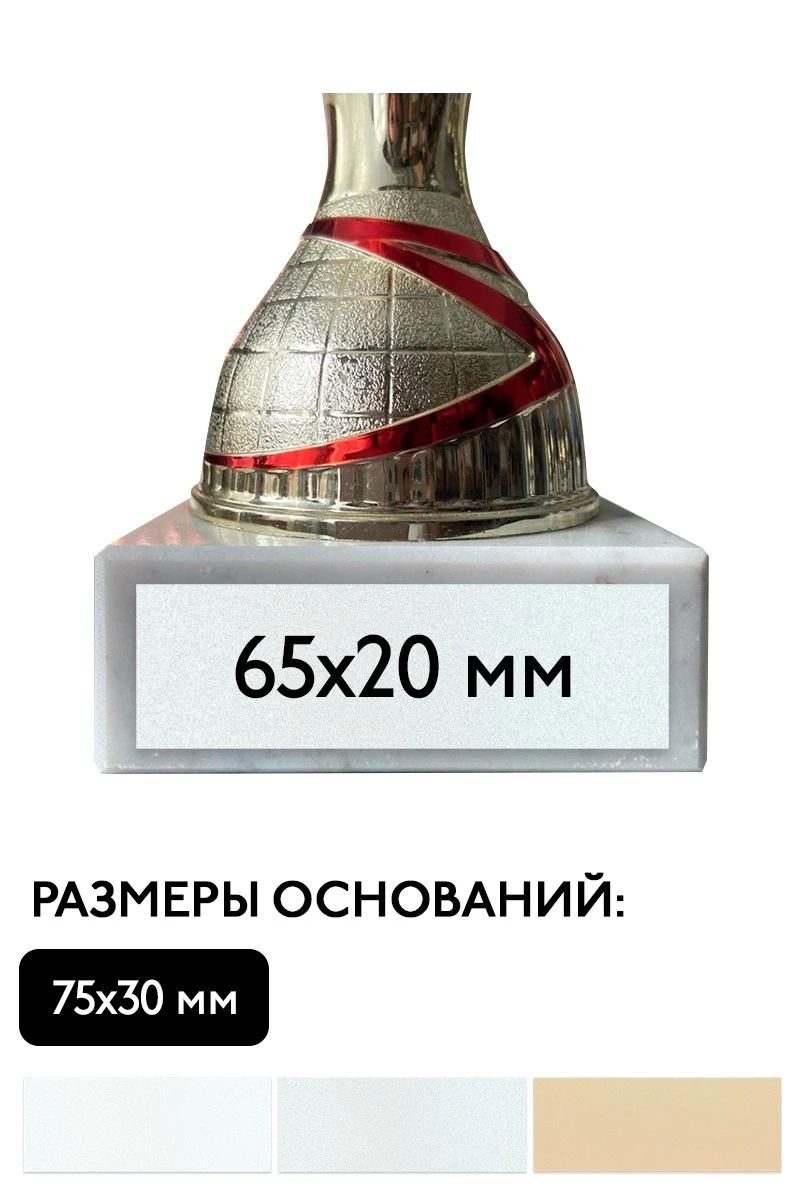 Купить шильд прямоугольный 65х20 мм Купить шильд прямоугольный 65х20 мм
