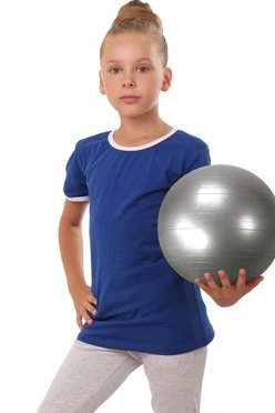 Купить футболку Атлетик детскую синюю