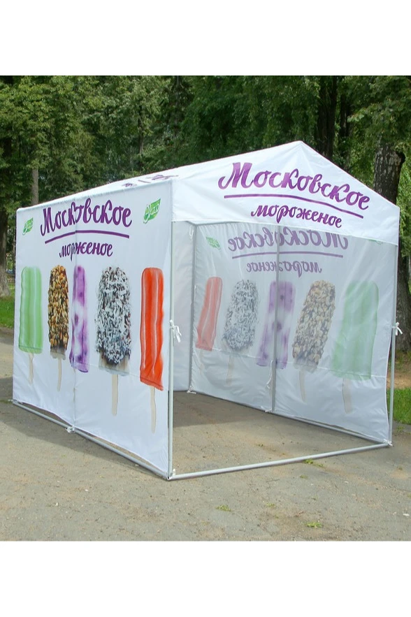 Купить Тент с полной запечаткой (без козырька) 2х3 м Купить Тент с полной запечаткой (без козырька) 2х3 м