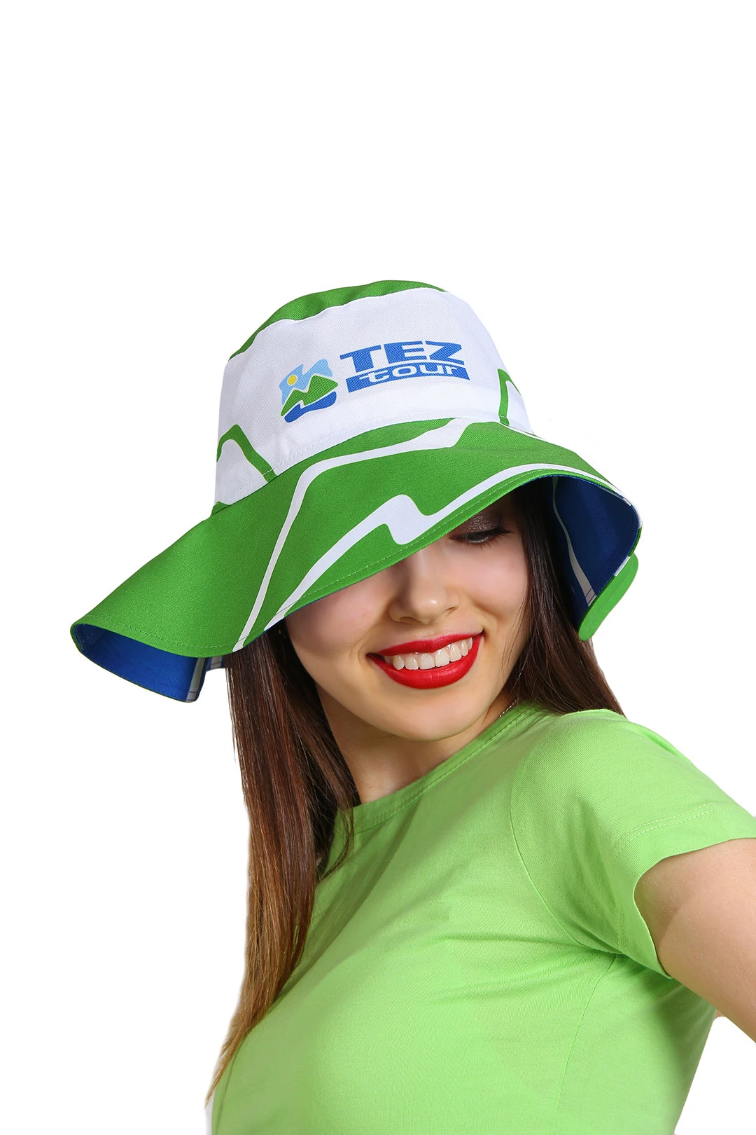 Панама Эквадор с широкими полями, с полной запечаткой "Tez tour"#4 Панама Эквадор с широкими полями, с полной запечаткой "Tez tour"#4