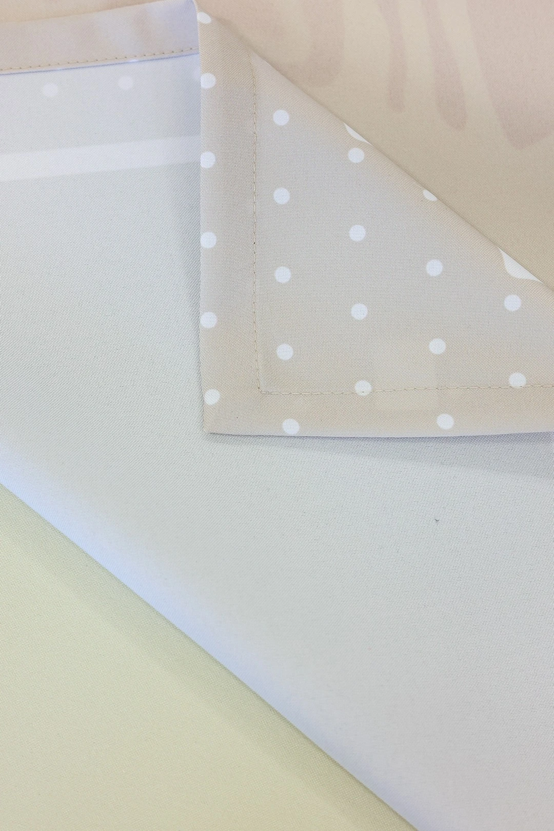 Салфетка квадратная 50х50 см, с полной запечаткой (полиэстер) "Crema"#3