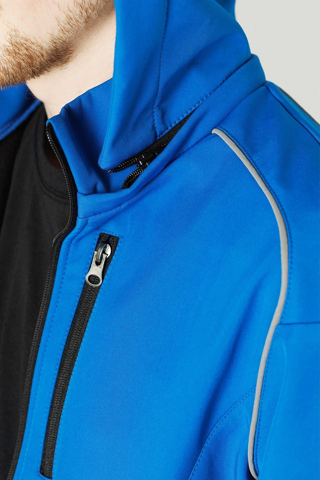 Спортивный костюм Марвел из софтшелла унисекс, однотонный#5