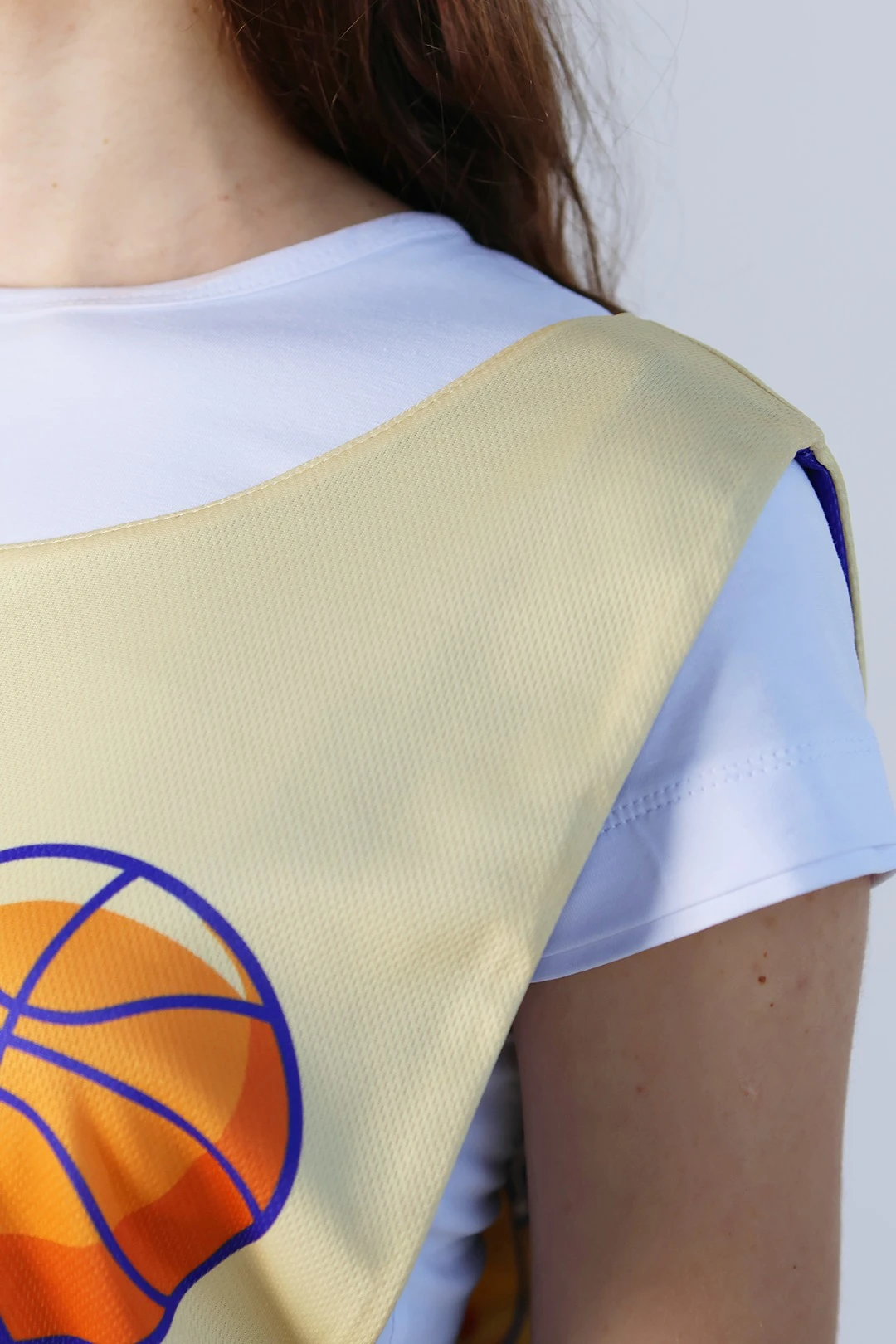 Манишка Юнив  40х60 см из сетки, с полной запечаткой "Cat"#3